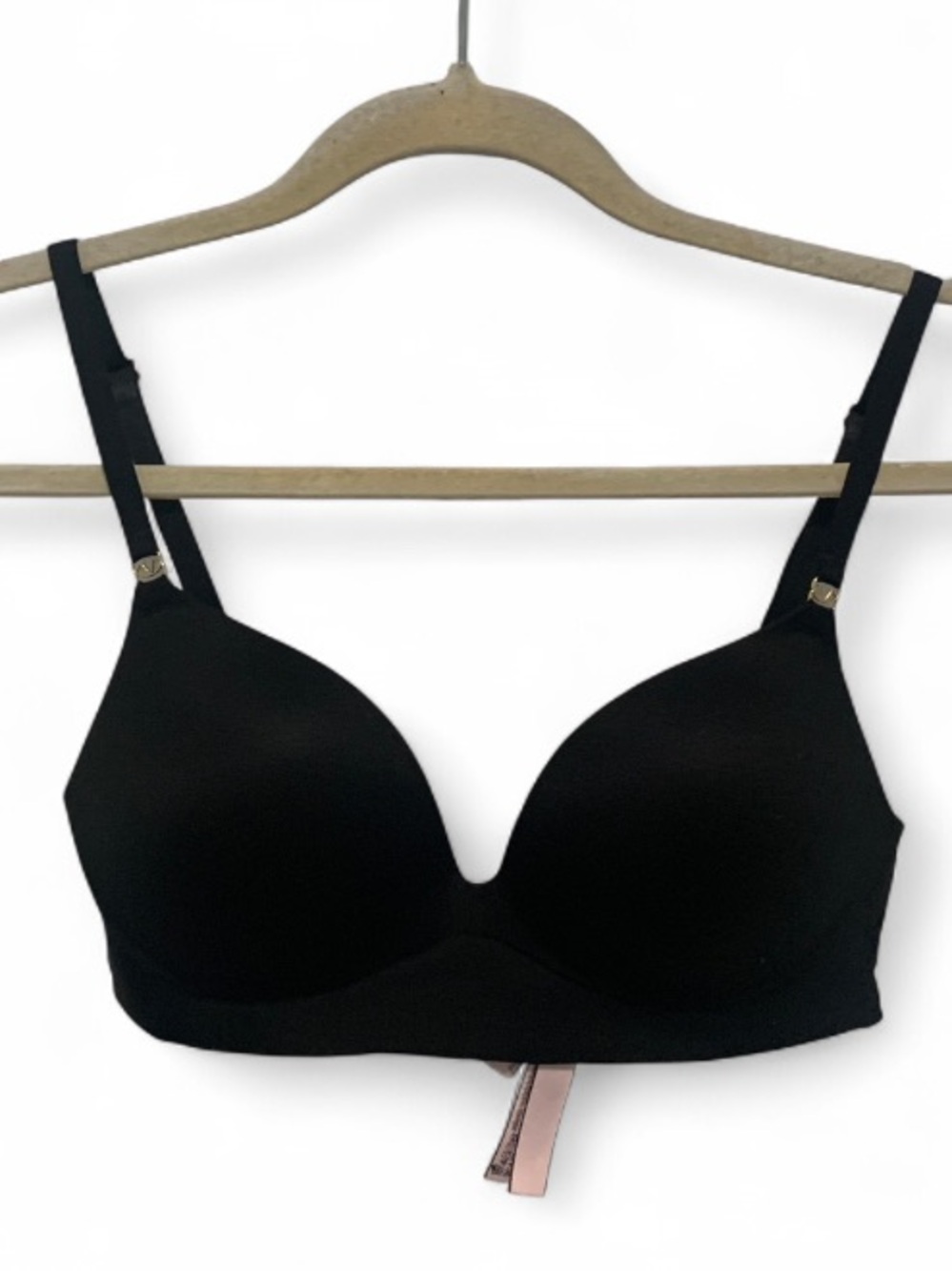 Victoria’s Secret Padded No Wire Black Bra